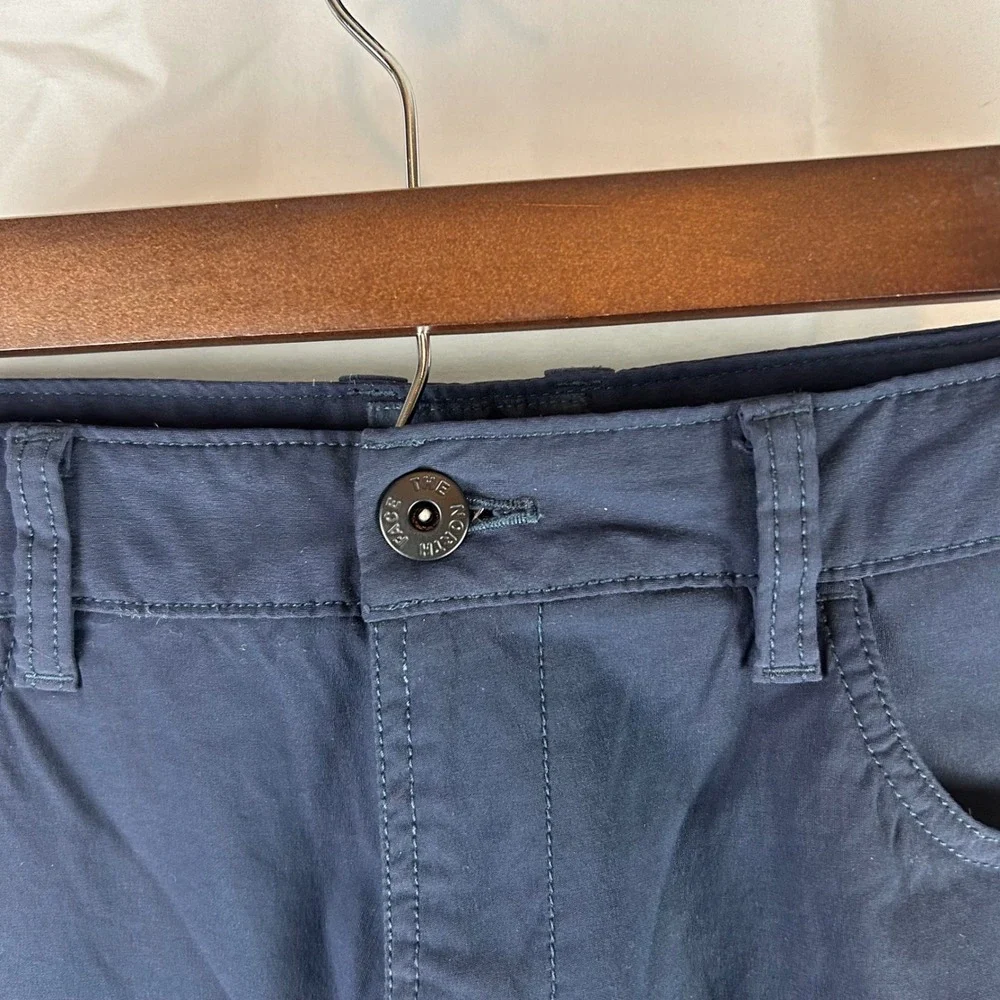 The‎ North Face Mens Regular Fit Pants Size 34x29 Navy Blue Nylon Casual Outdoor